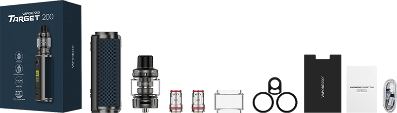 Vaporesso Target 200 Innehåll
